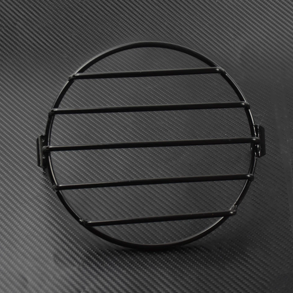 6.5" Headlight Stripe Grill Mesh Lattice Grid Black Side Mount Fit For Yamaha - Image 4 of 4