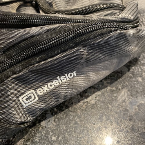 OGIO Black Excelsior Carry On Commuter Backpack Laptop Sleeve Pockets Embroidery - Picture 5 of 13