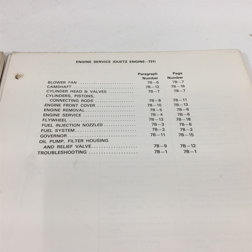 Genuine 1979 Bobcat 730 731 732 Loader Dealer Service Manual 6556583 - Picture 10 of 12