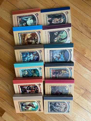 Lemony Snicket A Series of Unfortunate Events Set Hardcover (Books 1-3, 5-13) - Picture 3 of 4