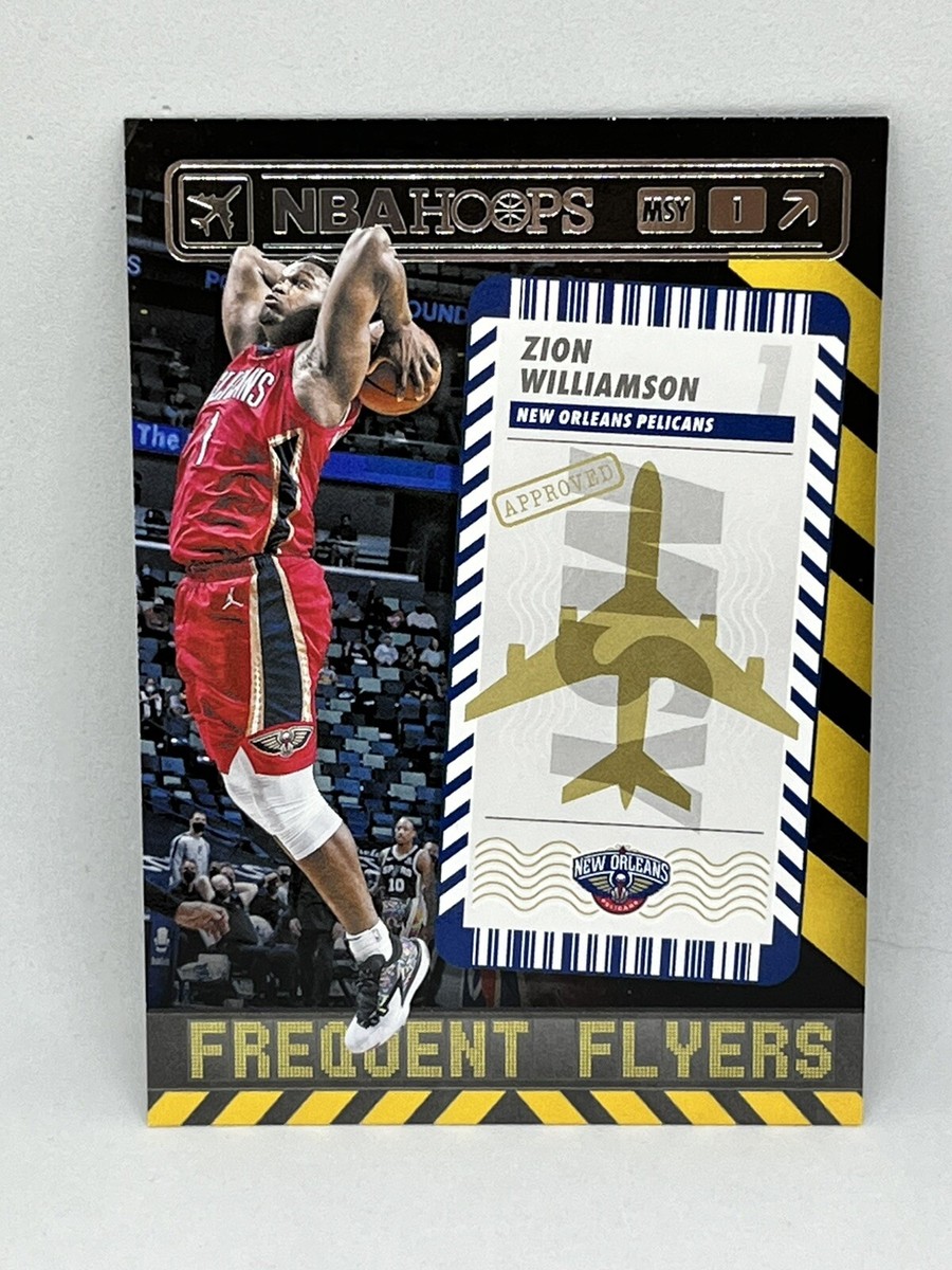 2021-22 Panini NBA Hoops Zion Williamson Frequent Flyers #1