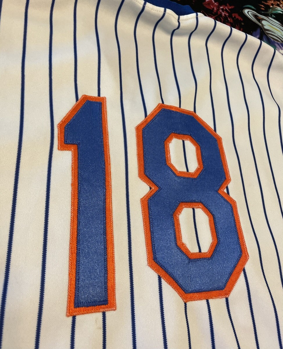 90's Darryl Strawberry New York Mets Authentic Rawlings MLB BP Jersey Size  40 Medium – Rare VNTG