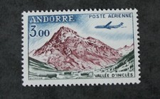 France Andorre poste aerienne PA 6 Neuf luxe ** (2)