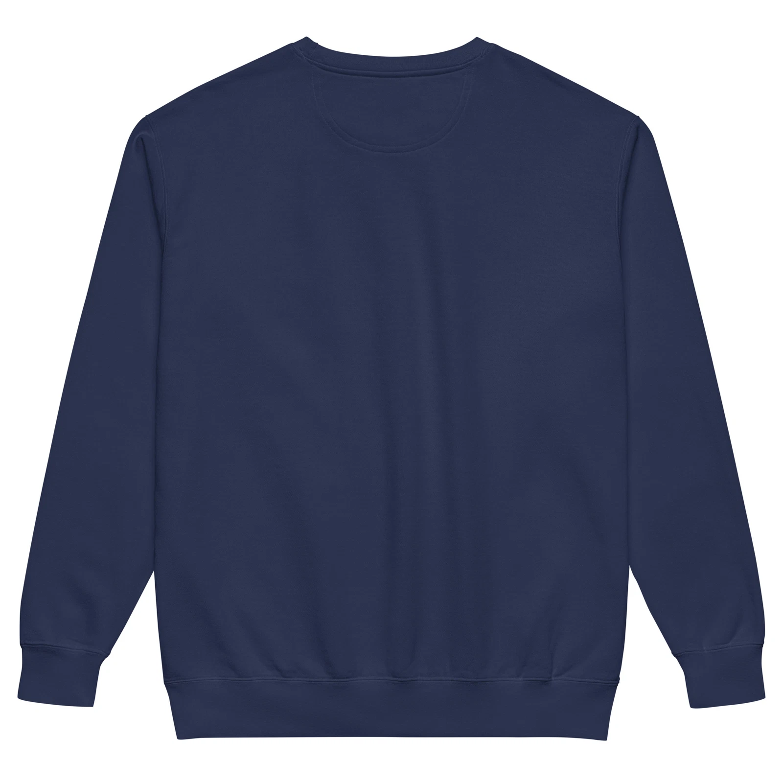 Unisex garment-dyed sweatshirt
