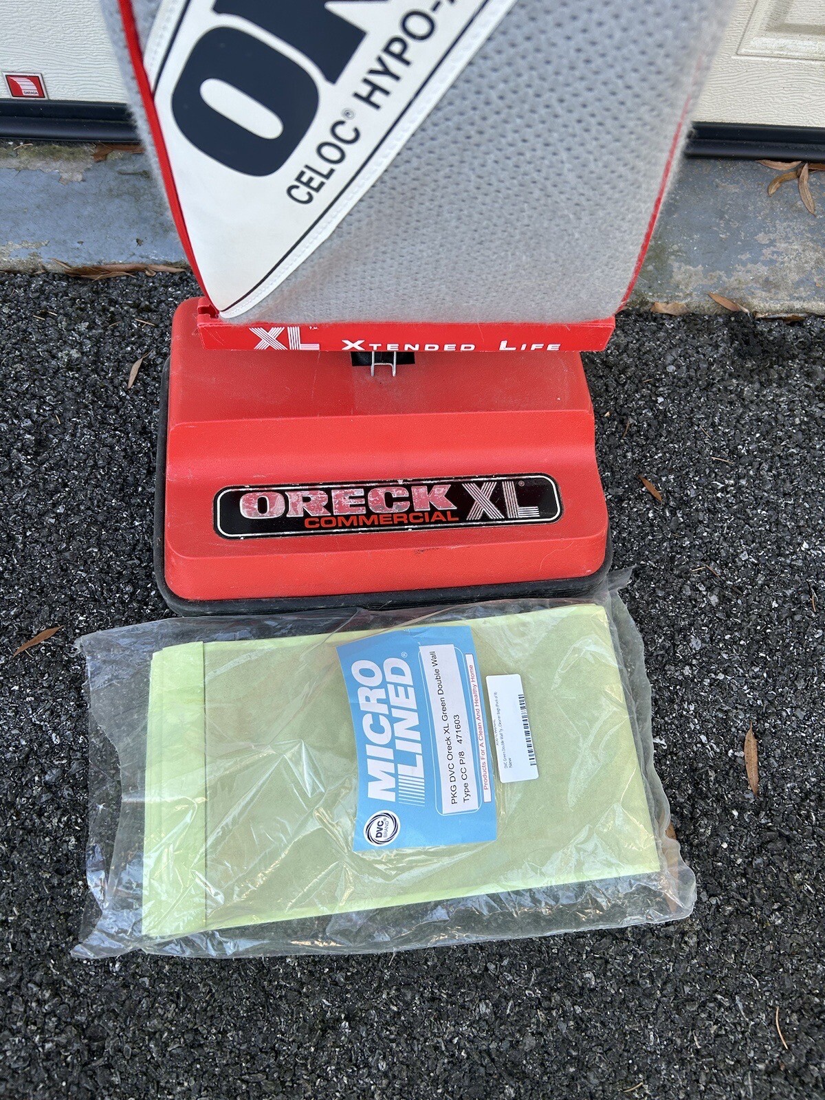 ORECK XL COMMERCIAL UPRIGHT VACCUM CLEANER XL9300 RED Serviced Works W