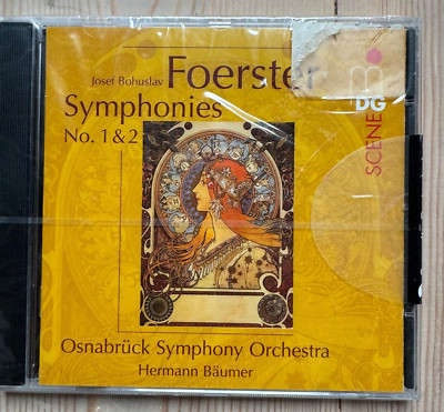 Foerster Symphonies No. 1 & 2 Hermann Baumer NEW SEALED CD