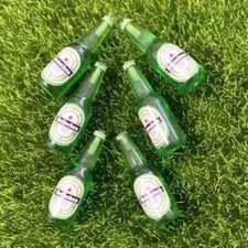 Dollhouse Heineken Beer Bottles 1:12 Scale Miniature Bar Decor Diorama