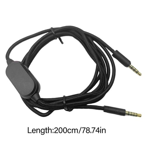 Braide Nylon Audios Cable for G433 G233 GPRO X Clear Sound Transmission - Afbeelding 7 van 7