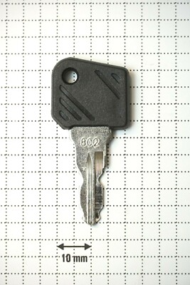 Zündschlüssel 802 für Komatsu Linde Gabelstapler E16 L12 Schlüssel [#1494]