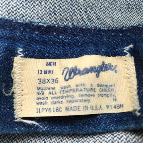 Jeans Wrangler para hombre 38x36 EE. UU. Actual 38x27 - Imagen 19 de 22