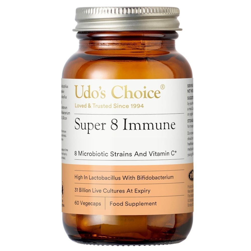 Udo's Choice Super 8 Immune Microbiotics 30 Capsules - 4 Pack - Image 10