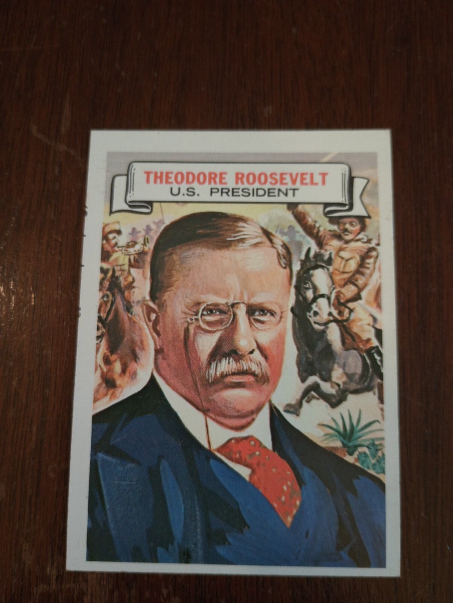 1967 Topps (Who Am I ?) #34 Teddy Roosevelt (NRMT) No Disguise | eBay