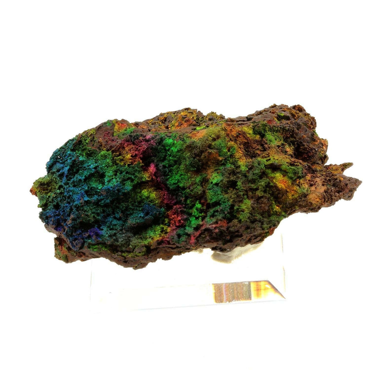 Goethite avec Iridescence. 485.5 ct. Ojuela Mine, Mapimí, Mexique. Gemaakt in Japan Populair