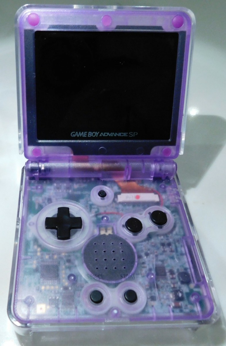 NINTENDO 64 - Nintendo GAMEBOY ADVANCE SP パールブルー希少品♪♪ Nintendo Gameboy Advance SP Azurite Blue AGS-001 78200000601