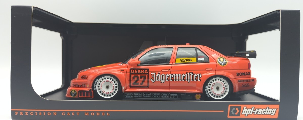 hpi Alfaromeo 155 V6 1994 DTM 1/18 ミニカー
