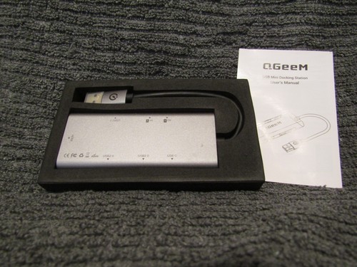 QGeeM USB to HDMI Adapter, 7-in-1 USB Hub 3.0 - Foto 3 di 6