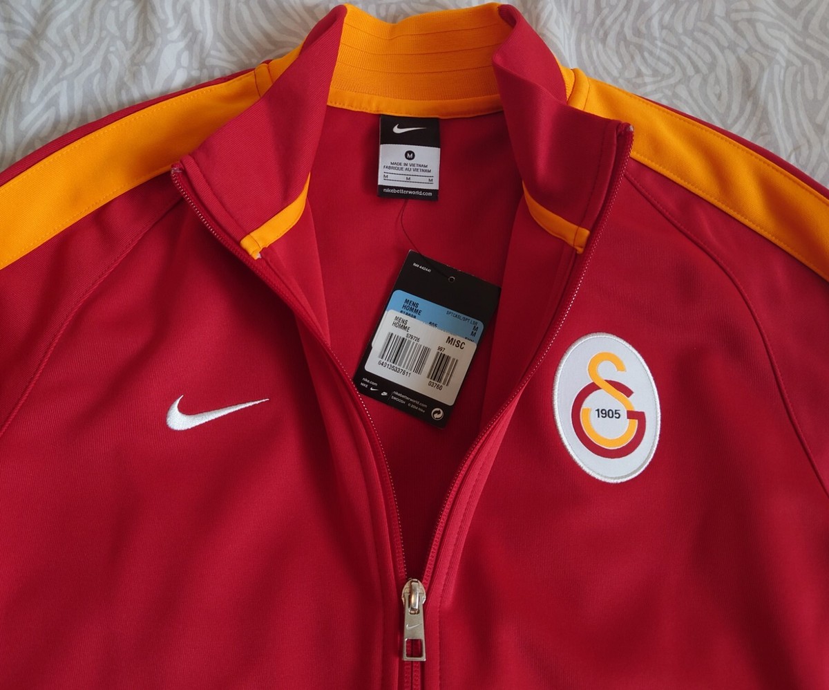 Galatasaray nike n98 tracktop jacket medium pepper red amber rare