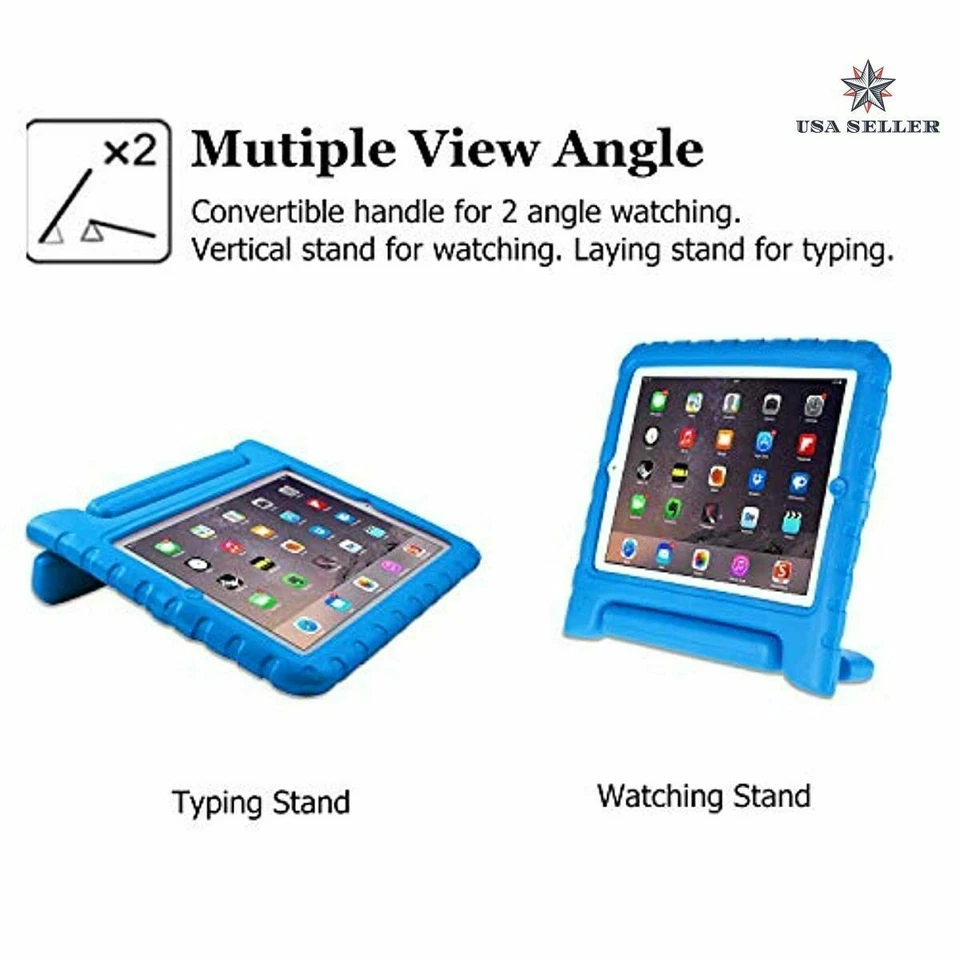 NEW AVAWO kids Shock Proof Case for Apple generation Tablet blue A1133-A in wrap - Image 4 of 4