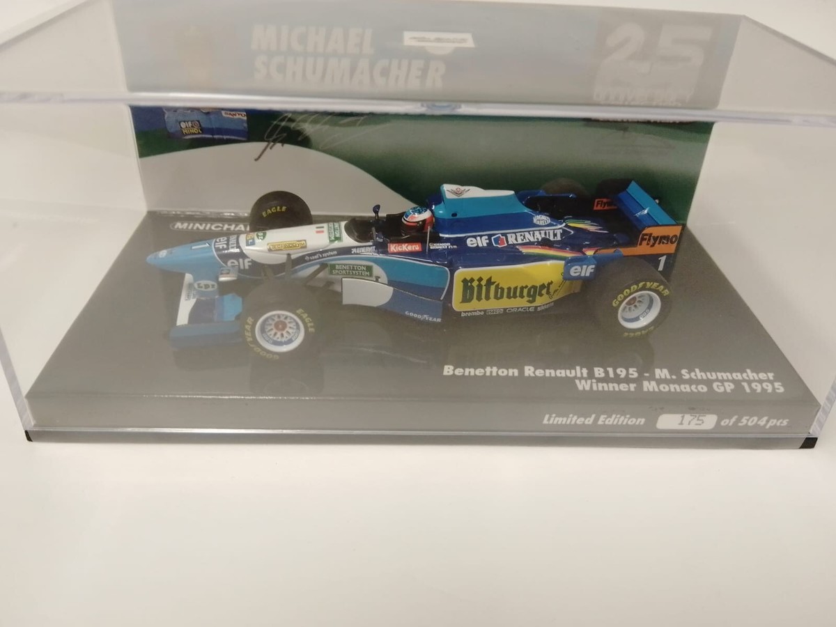 自動車 BBR 1/43BENETTON RENAULT B195 1995 1995 Benetton B195 Schumacher – formula143