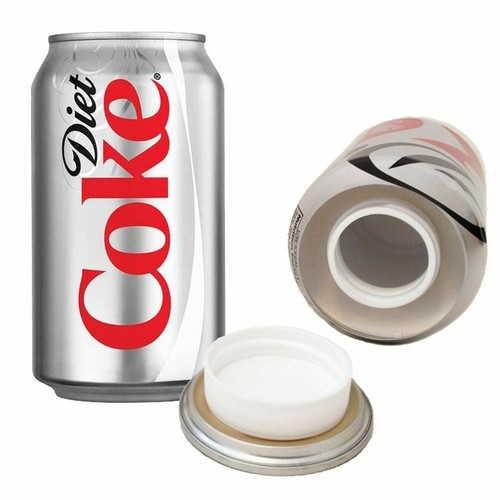 SMALL COKE BOTTLE WITH LIQUID STASH SAFE DIVERSION SECRET HIDE COLA DRINK CANS - Picture 33 of 45