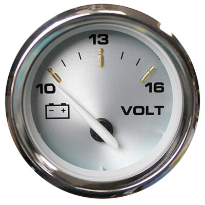 FARIA KRONOS 2'' VOLTMETER 10-16VDC