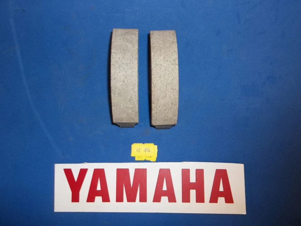 40-804 ZAPATOS FRENO DELANTEROS YAMAHA DIRT BIKE 504 NO RANURADOS Foto 2 de 2