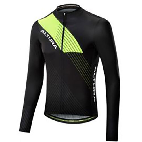 Altura Sportive Long Sleeve Cycling Jersey Black BNWT - Picture 1 of 1