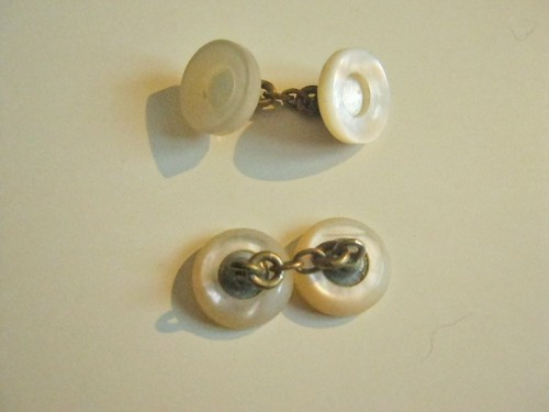Boutons De Manchettes Anciens - Bijoux Vintage Homme