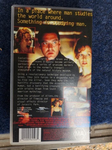 VHS Tape of The Relic Ex Rental USED - Picture 2 of 4