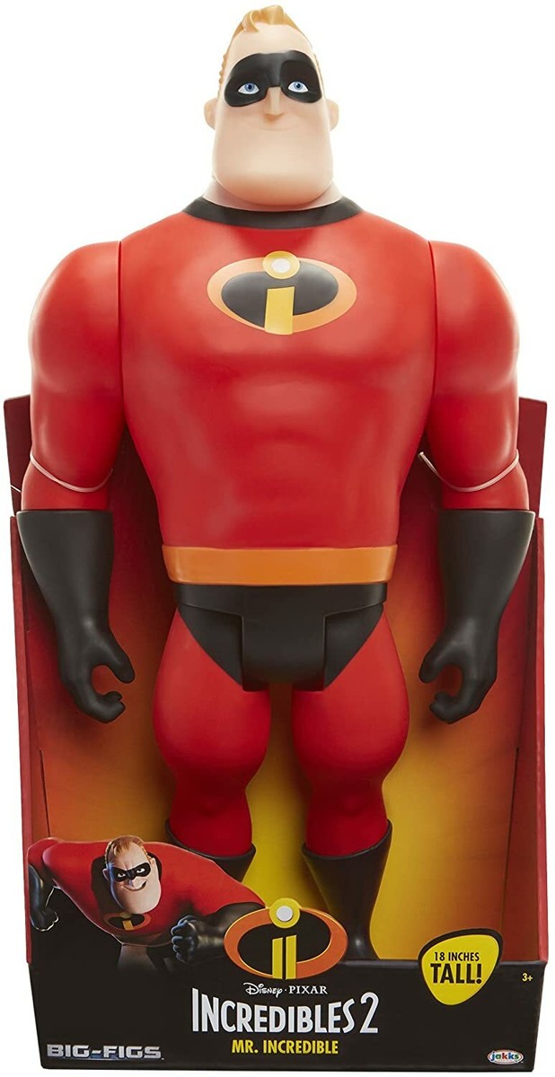 The Incredibles 2 Mr. Incredible Action Figure, 18 Inches Tall