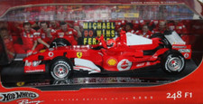 Ferrari F248 M.Schumacher Five Time Italian GP Champion M6713 1/18 HotWheels 