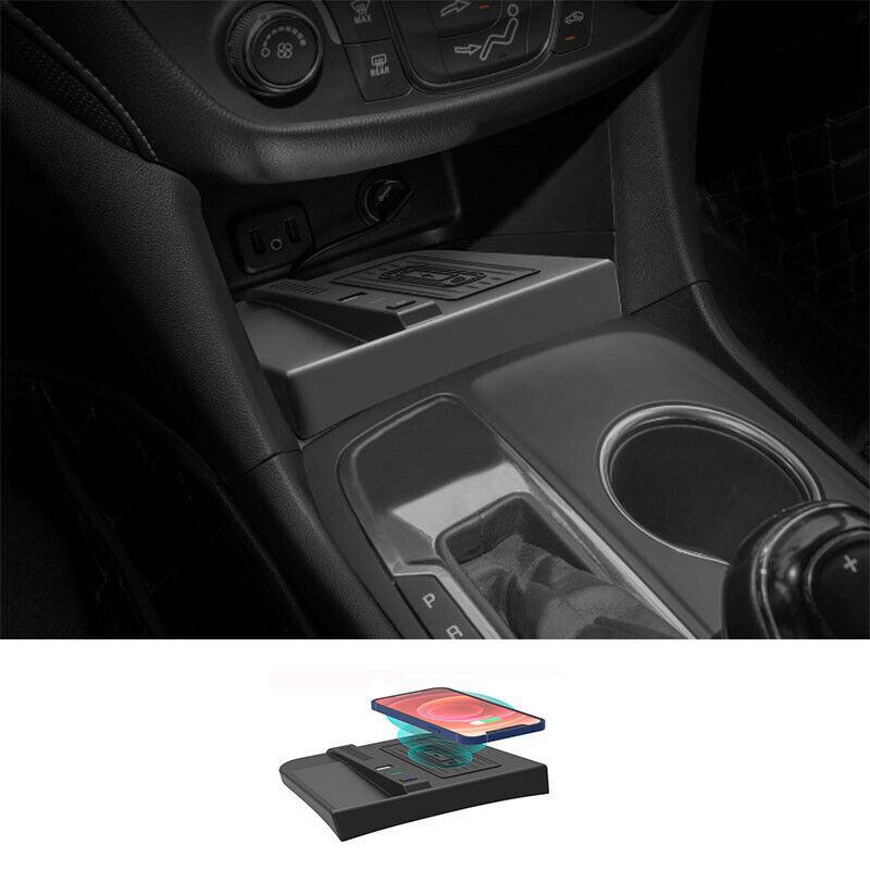 Car Wireless Center Console Phone Charger Pad Fit For Chevrolet