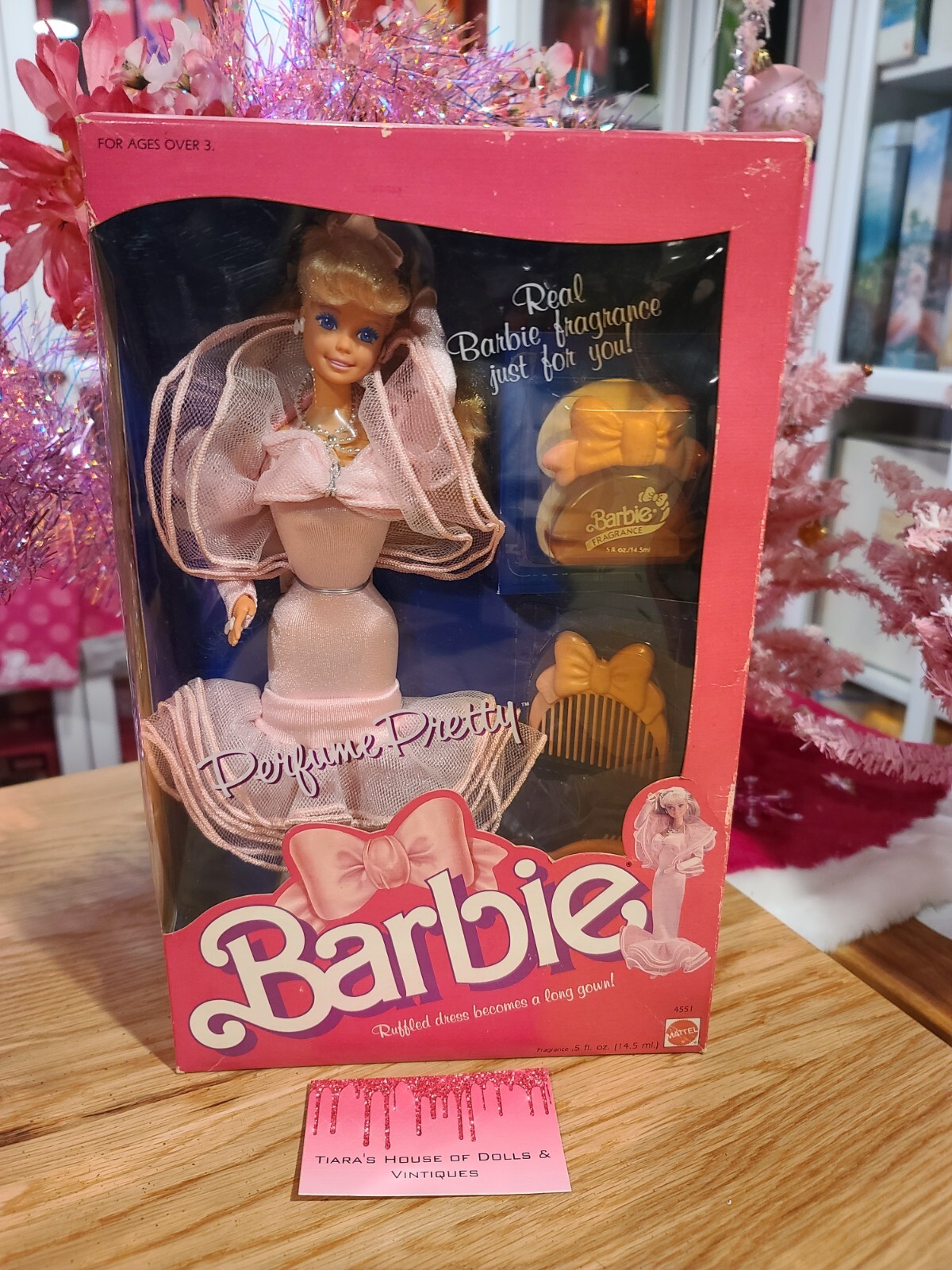 ¡NUEVO! Perfume Bonita Barbie 1987! ¡TODAVÍA TIENE PERFUME!