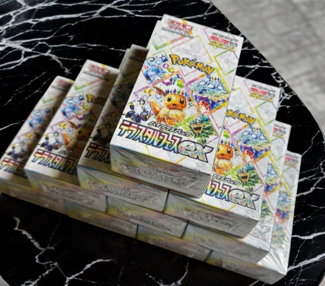 Pokemon card sv8a Terastal Festival Fes ex Box Factory Pokemon card sv8a Terastal Festival Fes ex Box Factory