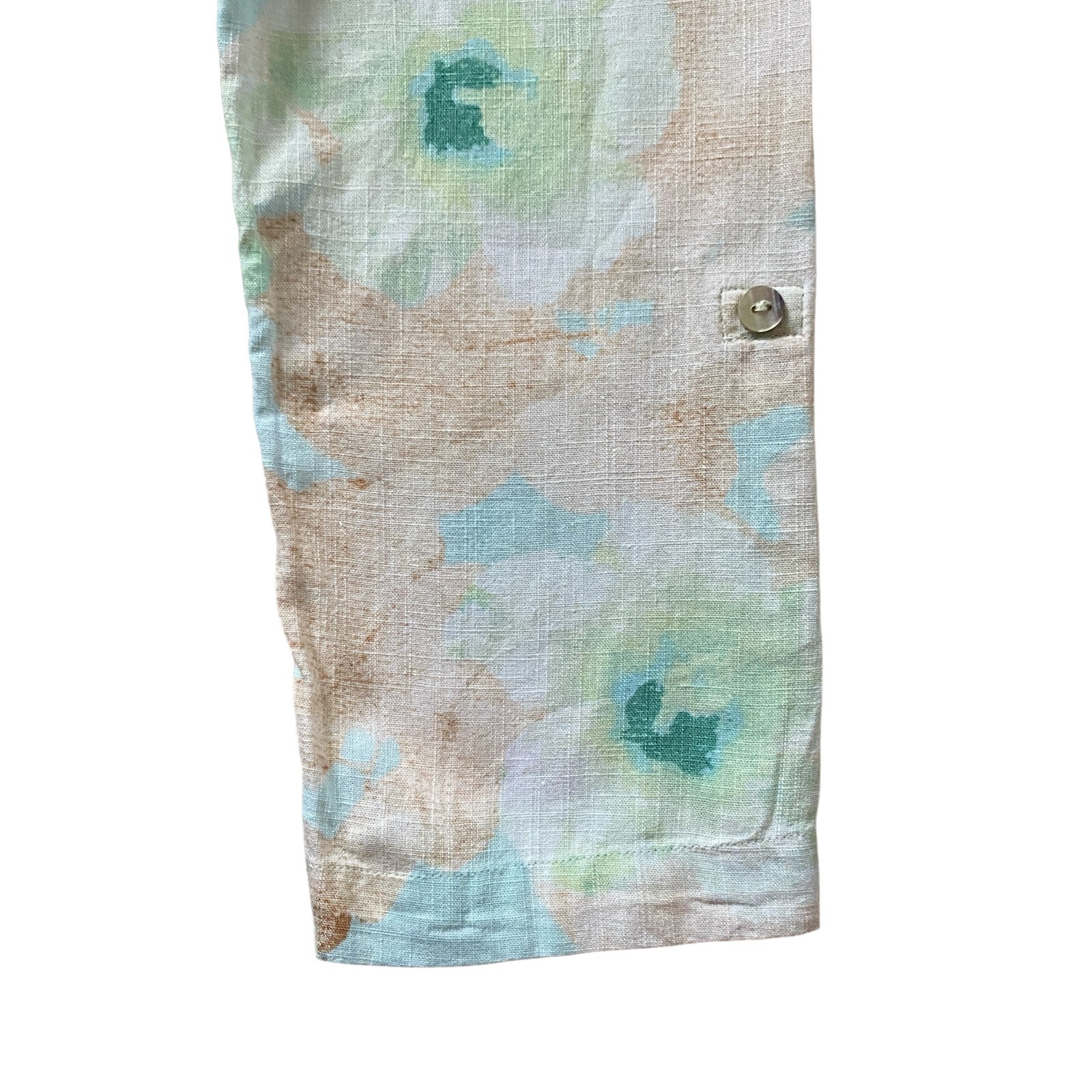 Ruby Rd. long sleeve v-neck pullover multicolored… - image 7