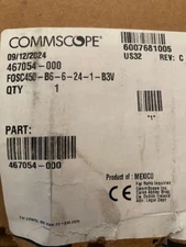 Commscope 467054-000 | FOSC450-B6-6-24-1-B3V FOSC450 SPLICE CLOSURE