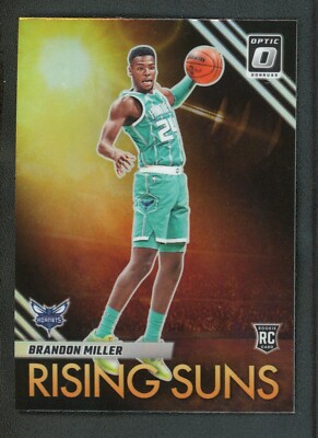2023-24 BRANDON MILLER PANINI DONRUSS OPTIC RISING SUNS