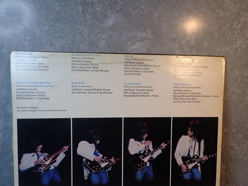 Jeff Beck verkabelt 12 Zoll Vinyl LP Schallplatte Album UK 1976 Epic EPC 86012 - Bild 4 von 10