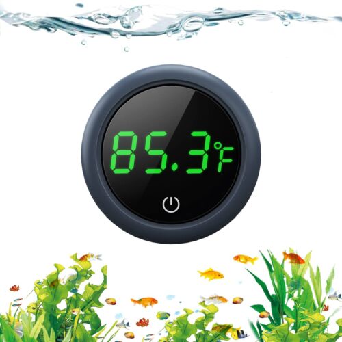 2 Pack PAIZOO Fish Tank Digital Thermometer Accurate LED Display to ±0.9°F Tank
