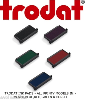 TRODAT PRINTY STEMPELKISSEN ERSATZ STEMPELKISSEN TRODAT PRINTY STAMPS