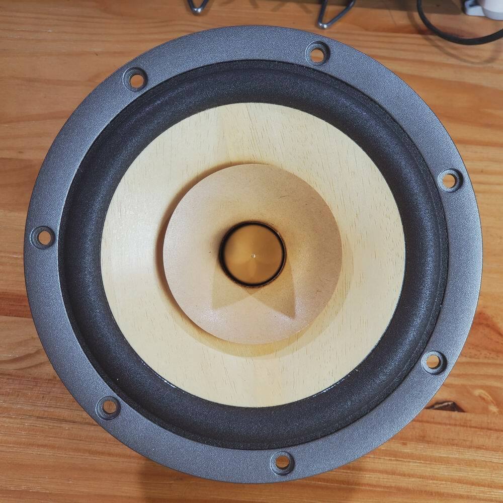 Pair=2pcs of DavidLouis wooden cone HiEND 6.5 inch fullrange Pair=2pcs of DavidLouis wooden cone HiEND 6.5 inch fullrange