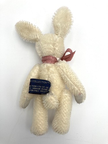 Boyd's Mohair Rabbit Mini Peluche 4.5” y 3” Conejito Cesta de Pascua Regalo 2 Piezas Decoración - Imagen 4 de 21