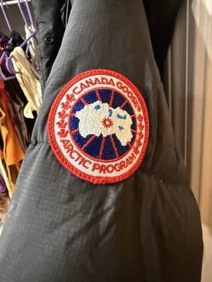 Authentic Canada Goose Kensington Parka Coat Jacket With Hood Black Small