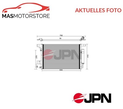 KONDENSATOR KLIMAANLAGE JPN 60C9091-JPN P FÜR PEUGEOT 4008,4007