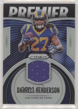 2019 Panini Prizm Premier Jerseys Darrell Henderson #PJ-DHE 02bq