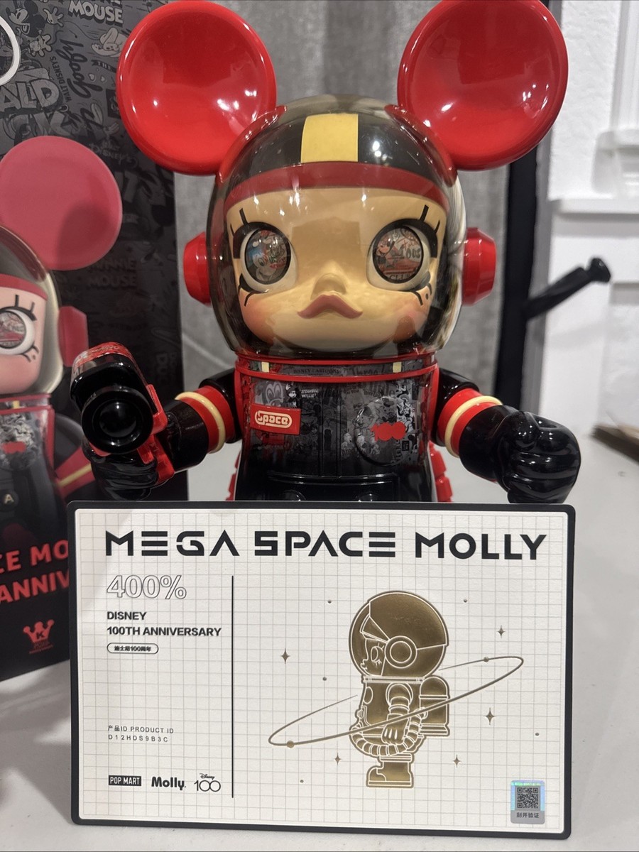 Authentic Pop Mart Mega Space Molly 400% Disney 100th Anniversary