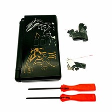 Replacement Black Pokemen Housing Shell Cover Kit For Nintendo DS Lite NDSL Case