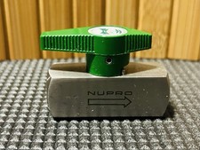 1/4" SWAGELOK NUPRO 316SS 2 WAY PLUG BALL VALVE SS-4P4T4-Fast Free Shipping