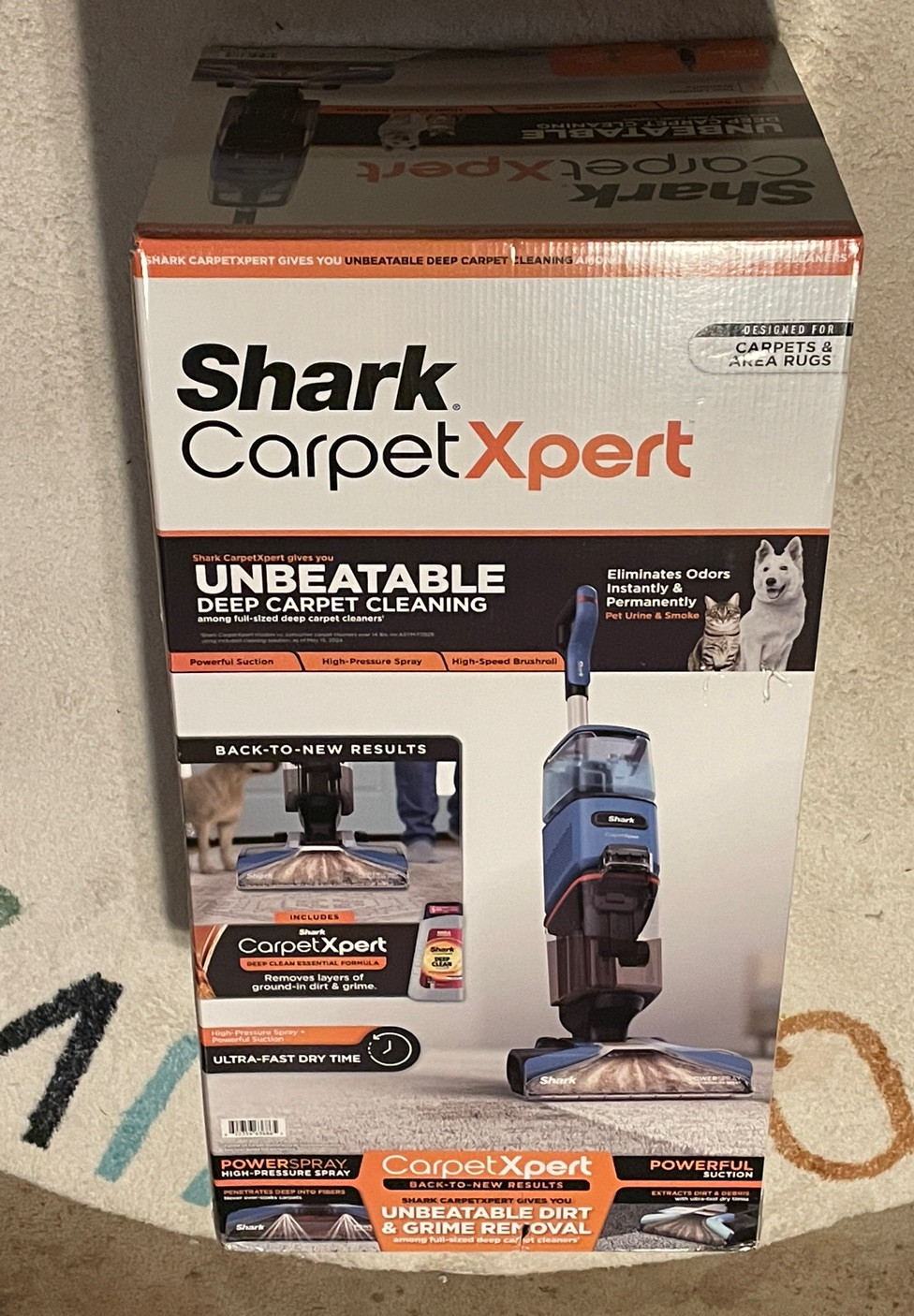 Shark CARPET XPERT Upright Deep Carpet Cleaning Vacuum EX120 BRAND NEW