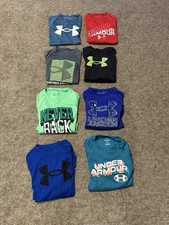 Under Armour Boys Short Sleeve Lot Size Small